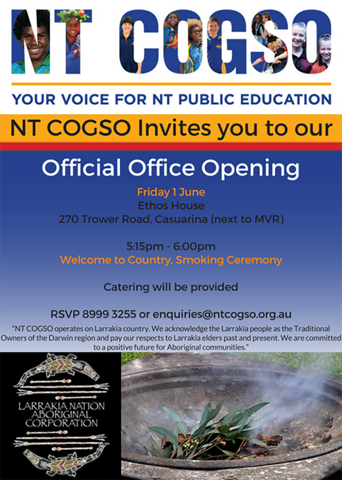 NT COGSO Official Office Opening