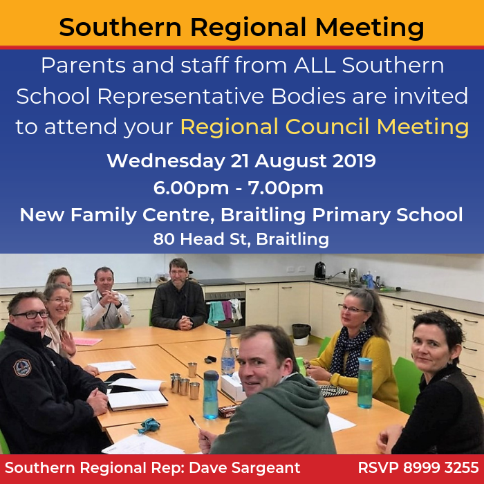 Southern Regional Council Meeting