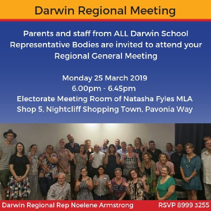 Darwin Regional General Meeting