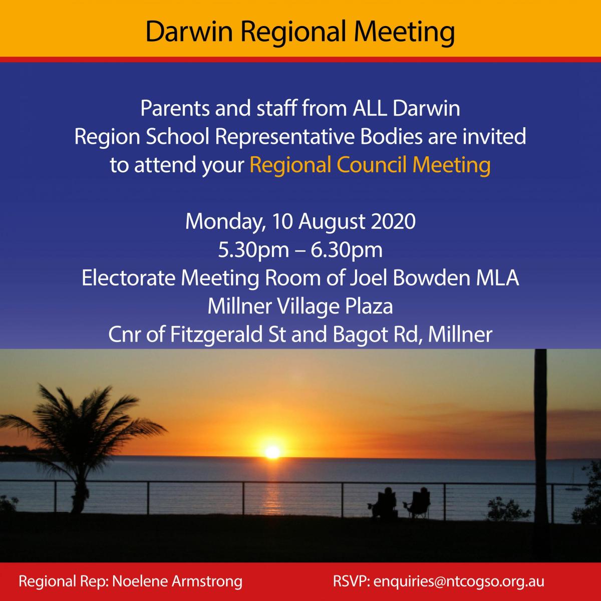 Darwin Regional Council Meeting