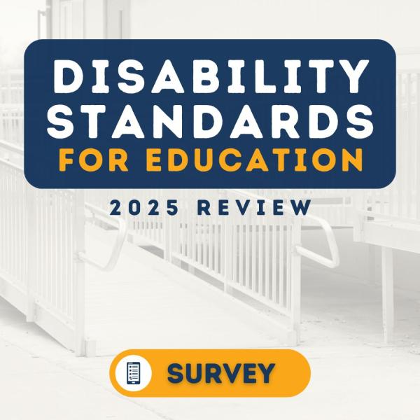 Disability Standards Survey Graphic